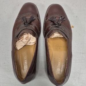 Brown Leather Loafers caporicci